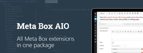 Meta Box AIO v1.16.1 NULLED - метабоксы в WordPress