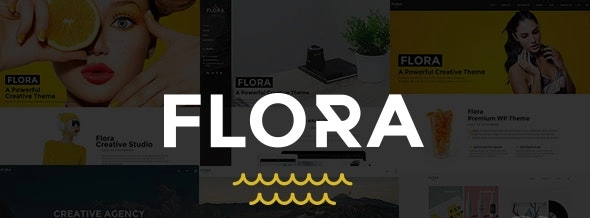 Flora v1.7.4 - адаптивная креативная тема WordPress