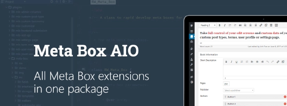 Meta Box AIO v1.16.3 NULLED - метабоксы в WordPress