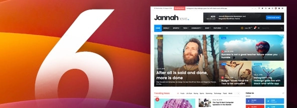 Jannah v6.0.0 NULLED - новостной шаблон WordPress